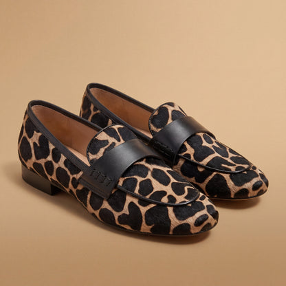 Léonie™ | Mocassin Léopard
