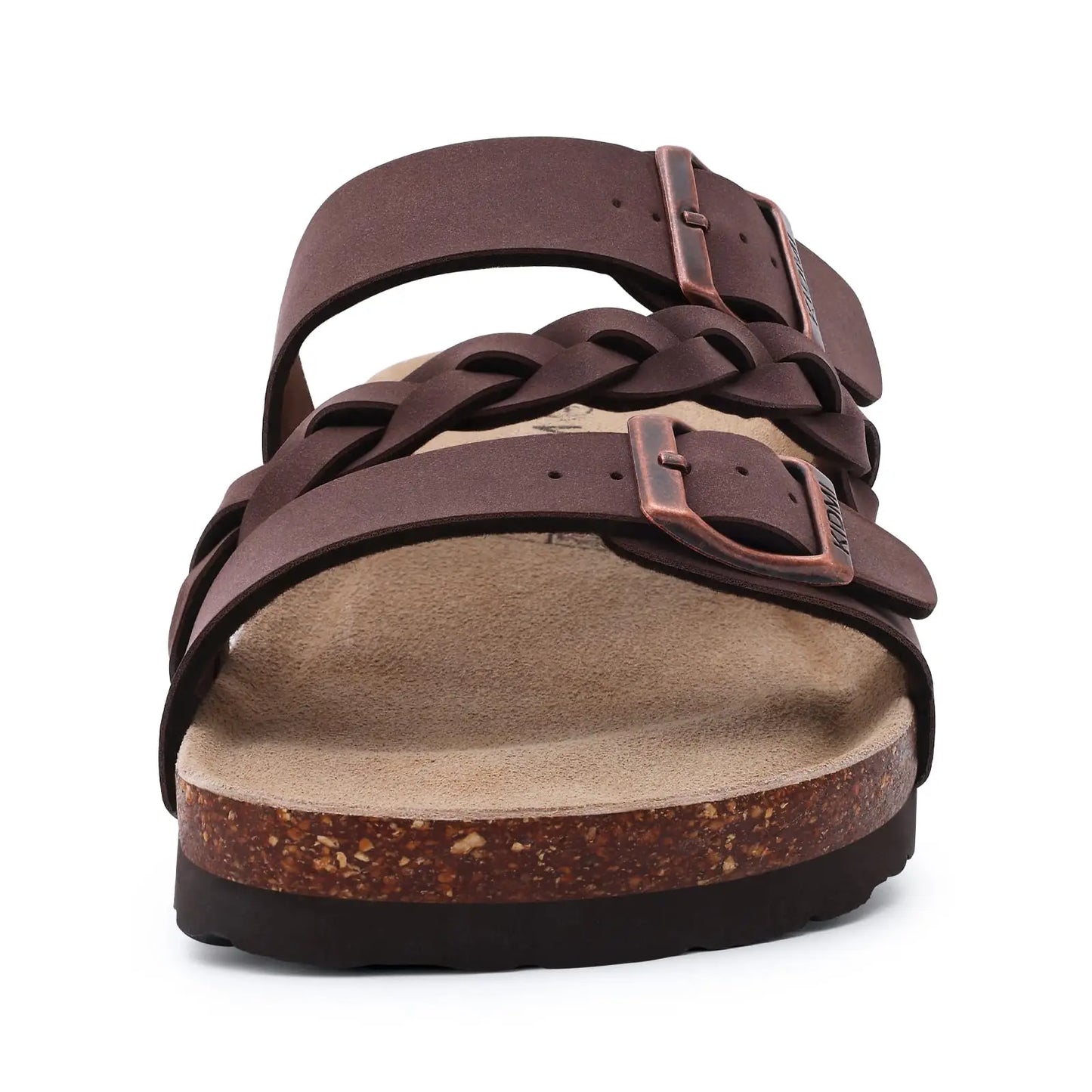 Sandalias de Corcho con Hebilla y Soporte de Arco