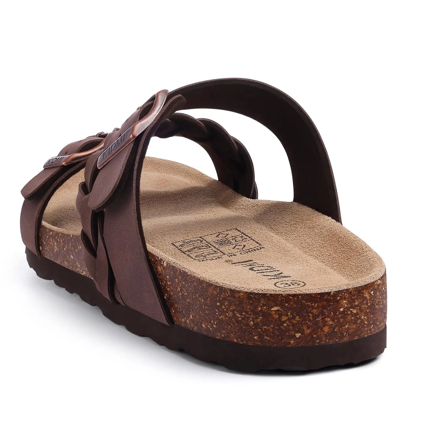 Sandalias de Corcho con Hebilla y Soporte de Arco