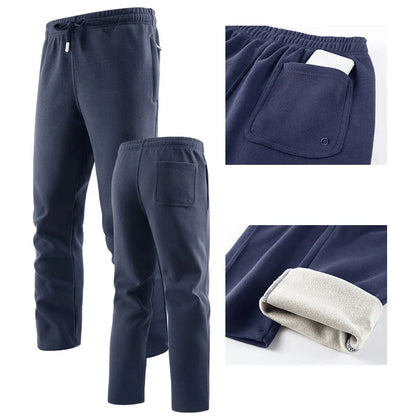 Elegante conjunto de jersey con cremallera para hombre