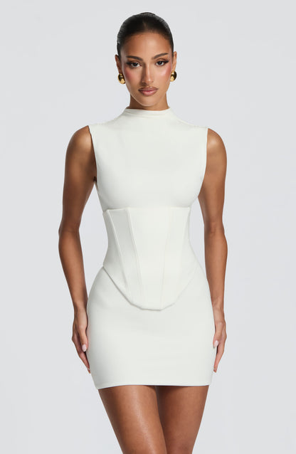 Soline | Robe Courte Ivoire