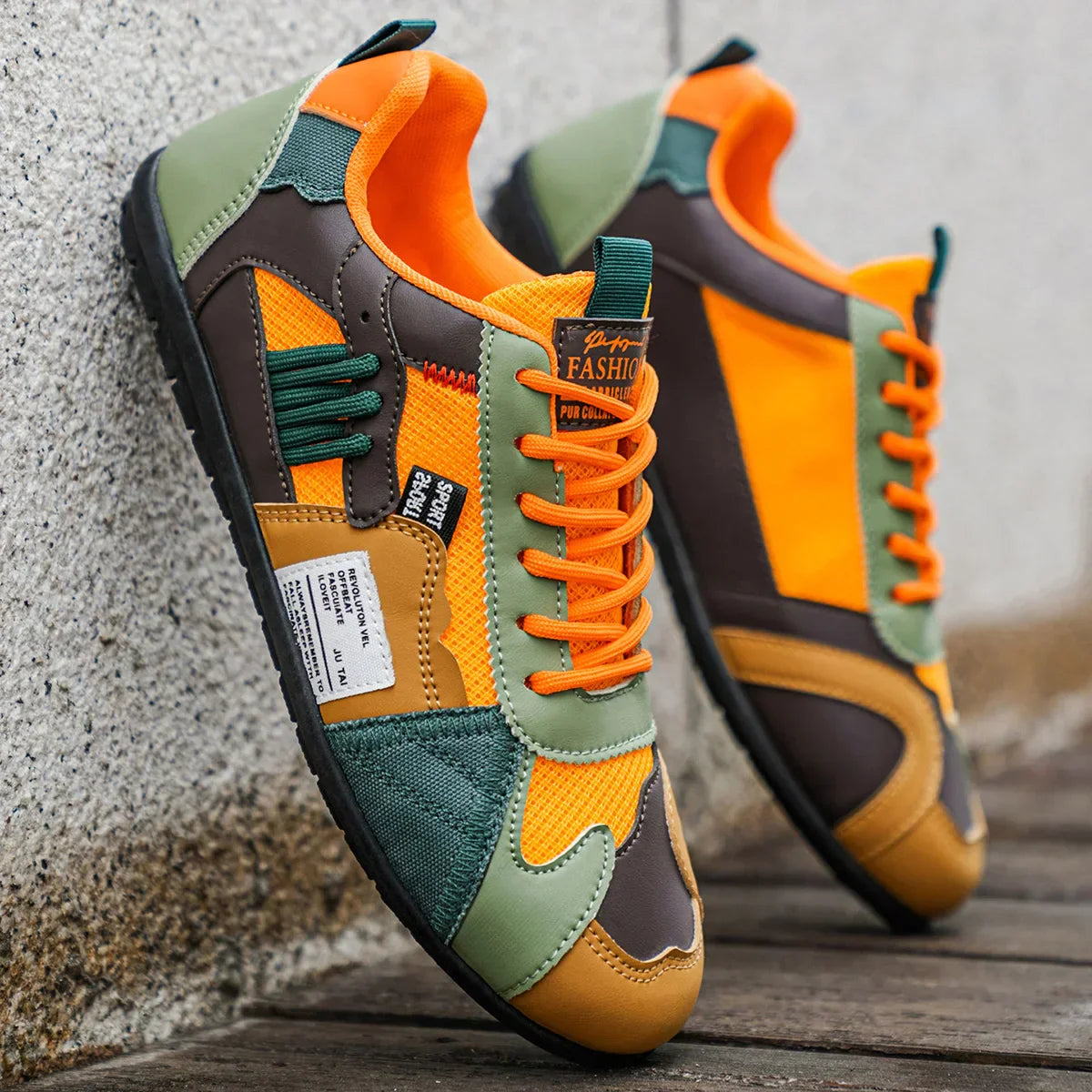 Varel | Zapatillas retro coloridas