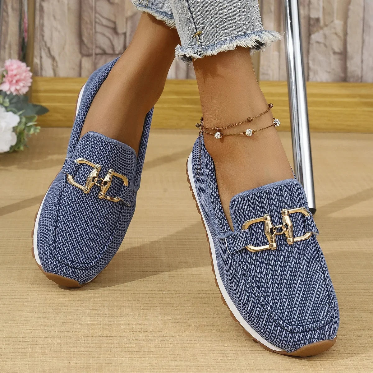Chiara | Zapatillas Tipo Mocasín