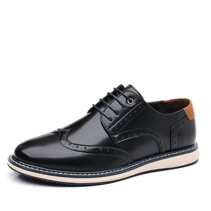 Elegantes Zapatos Oxford Cuero Premium