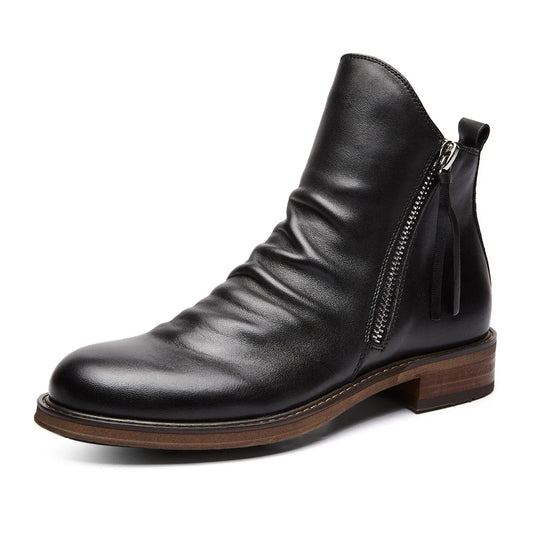 Bottes Chelsea en cuir