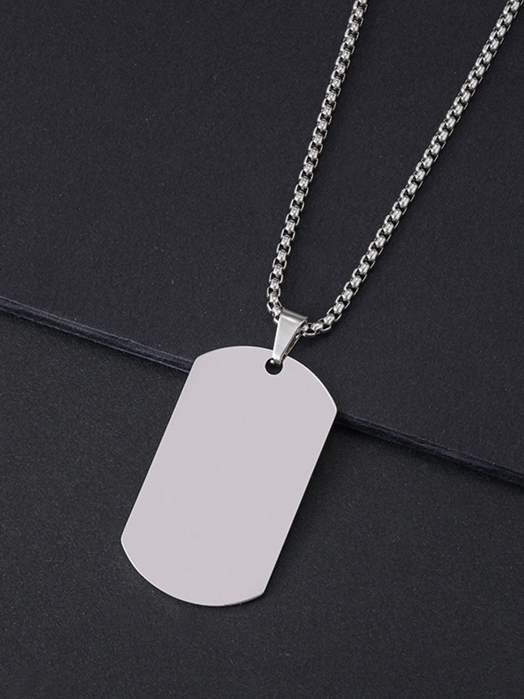 Chaîne avec Pendentif Simple