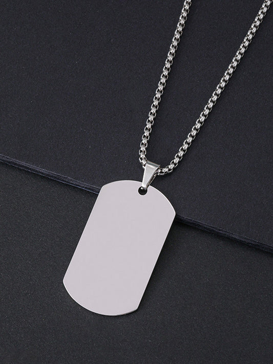 Chaîne avec Pendentif Simple