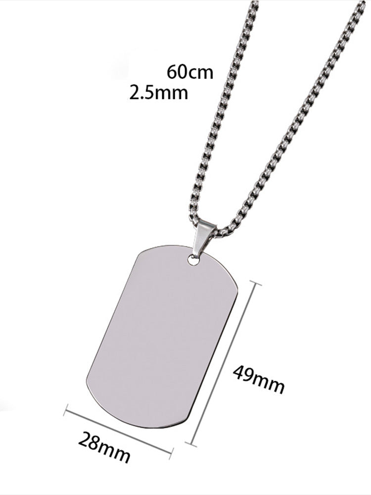Chaîne avec Pendentif Simple