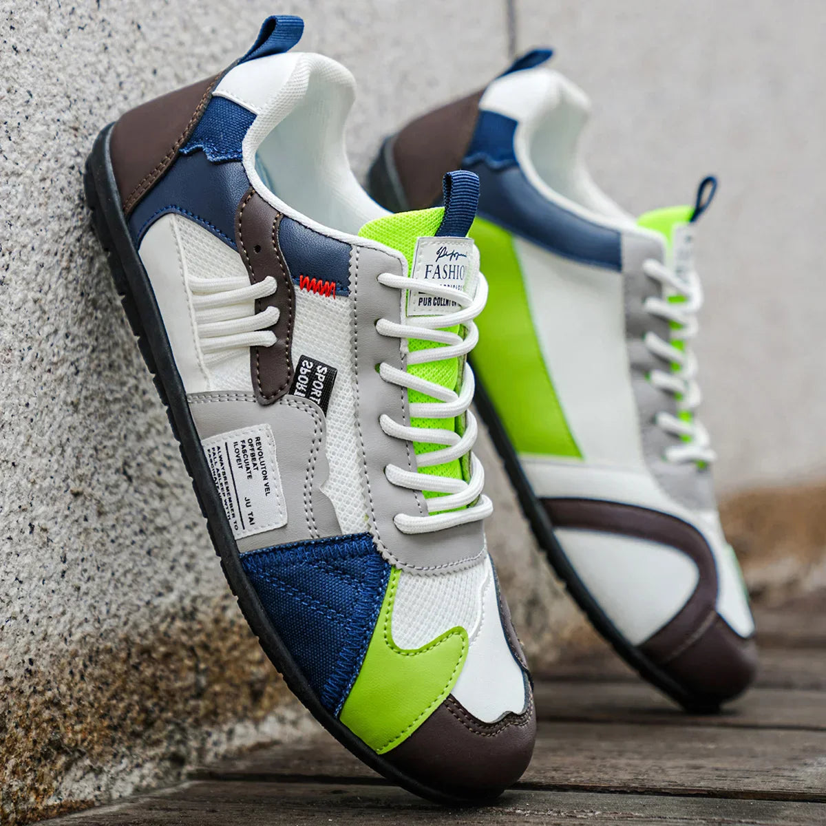 Varel | Zapatillas retro coloridas