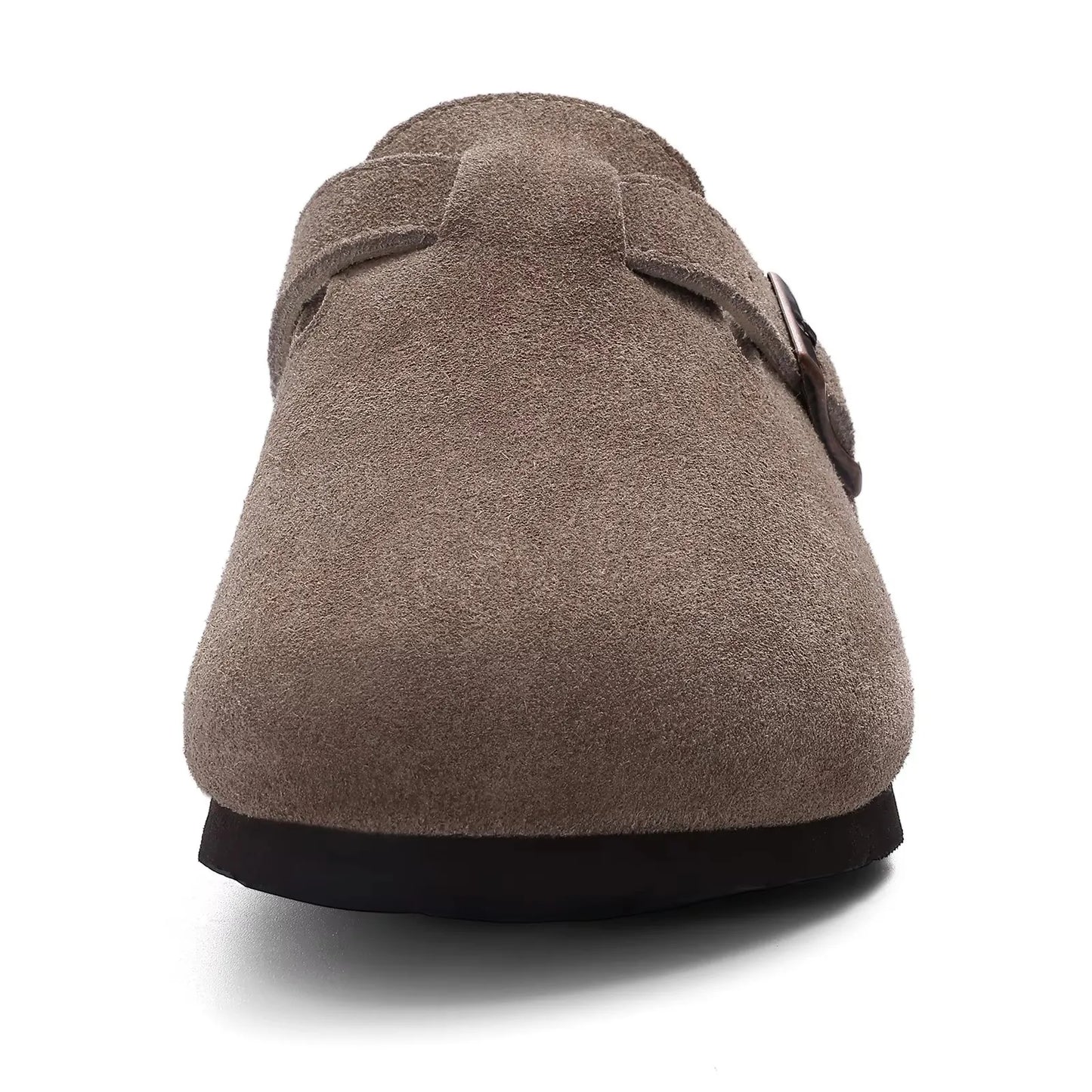 Zuecos de Ante con Soporte de Arco Unisex