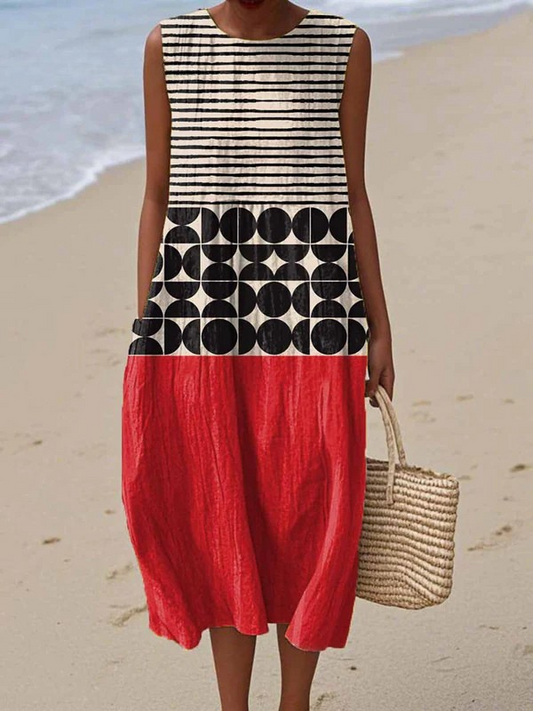 Vestido Verano Coral