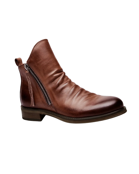 Botas Chelsea de Piel para Hombre – Elegancia Clásica y Comodidad Diaria