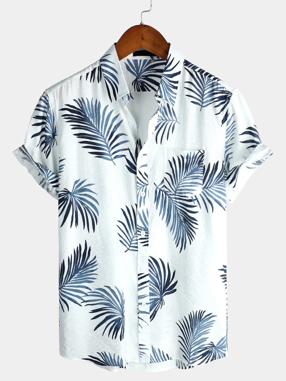 Camisa Hawaiana Casual Verano Playa