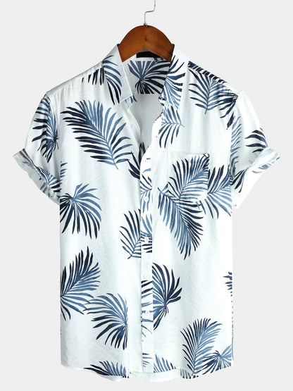 Camisa Hawaiana Casual Verano Playa