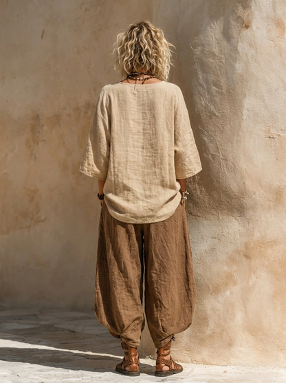 Ensemble de trois impressions d'art bohèmes