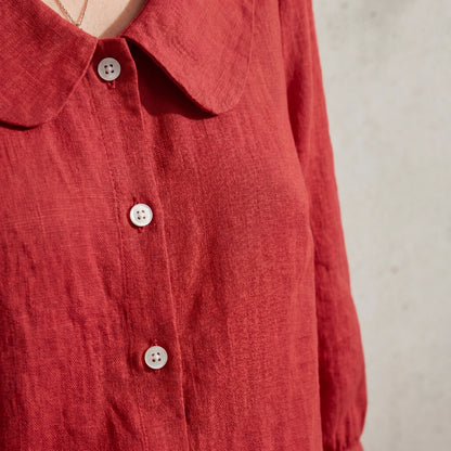 Blusa Lino Algodón