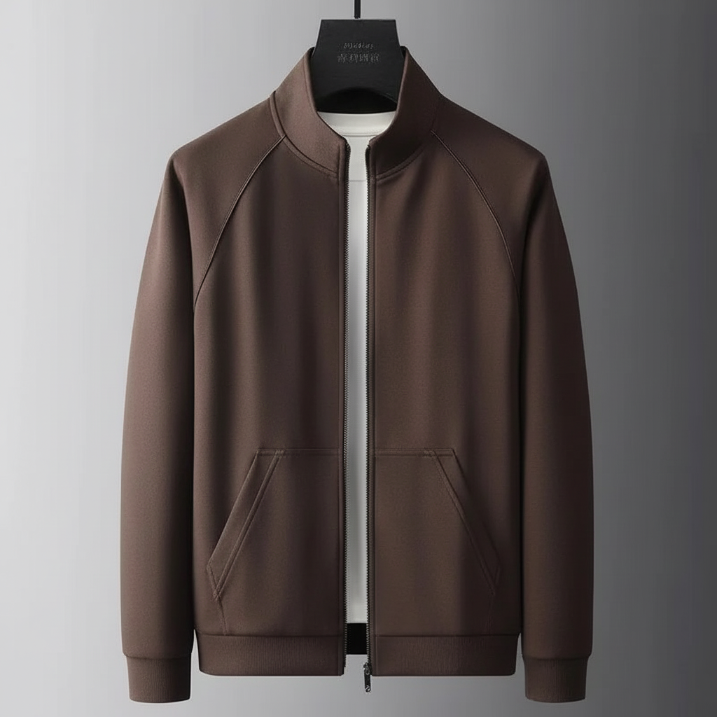 Bomber jacket marrón mejorado