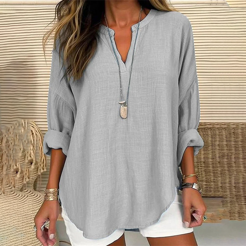 Blusa Holgada Fluida