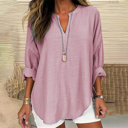 Blusa Holgada Fluida