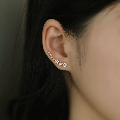 Pendientes florales atemporales