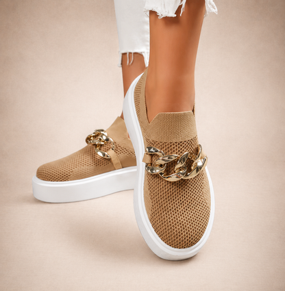 María - Zapatos Cadena Metálica