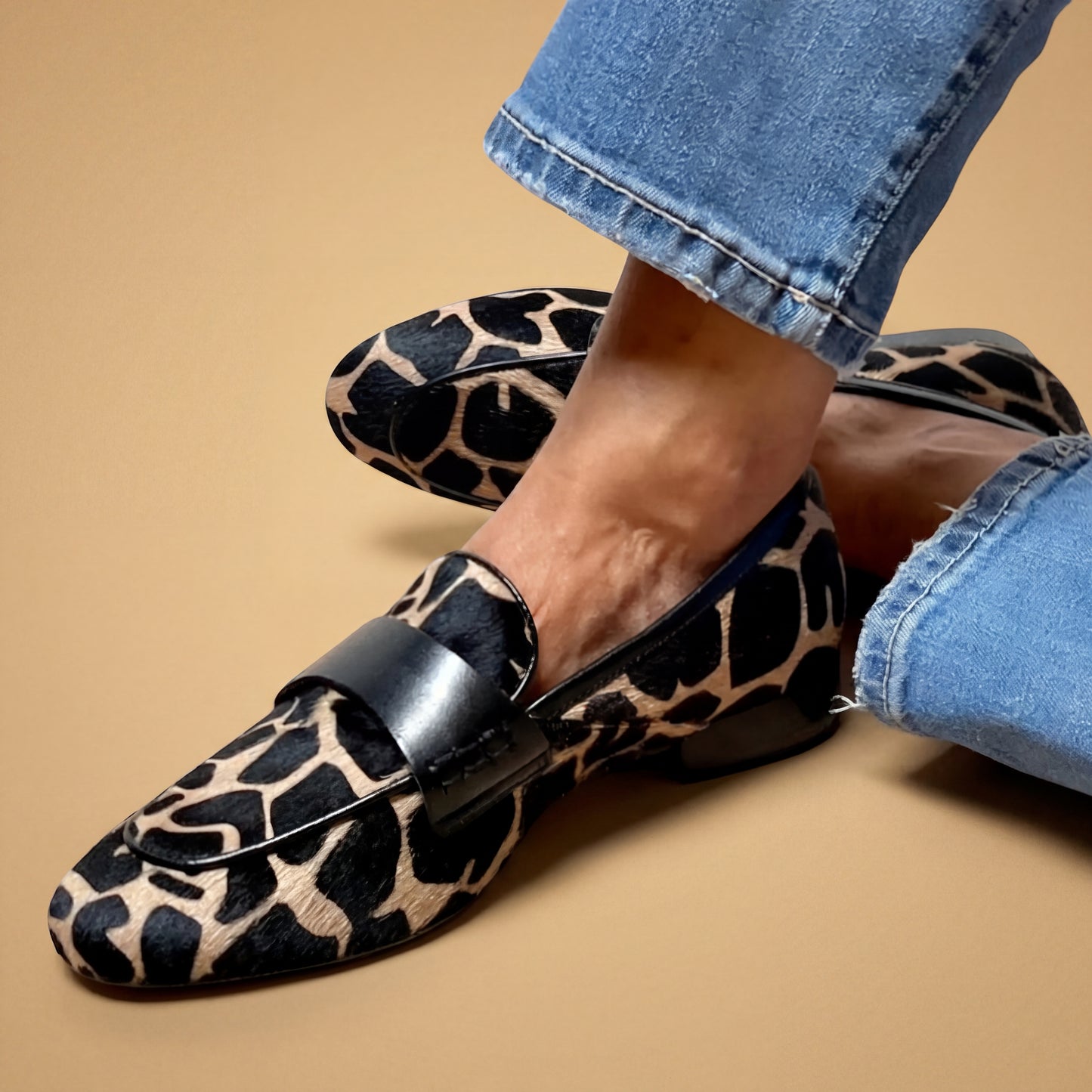 Léonie™ | Mocassin Léopard