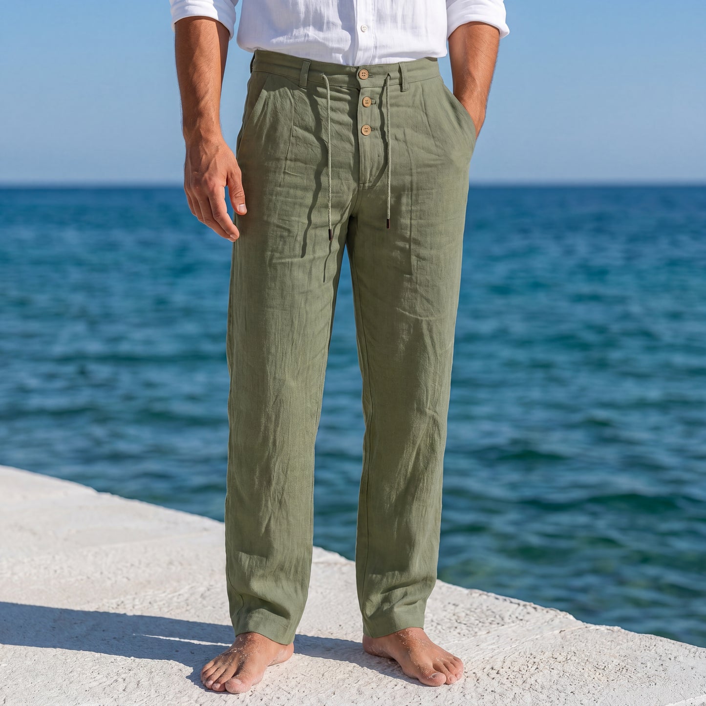 Pantalón Veraniego Lino Ligero