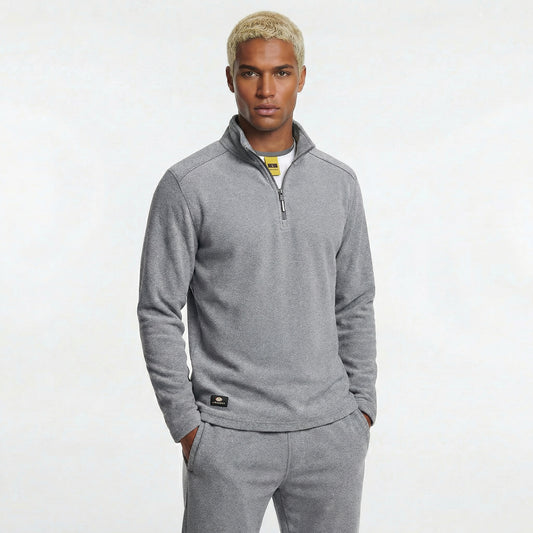 Elegante conjunto de jersey con cremallera para hombre