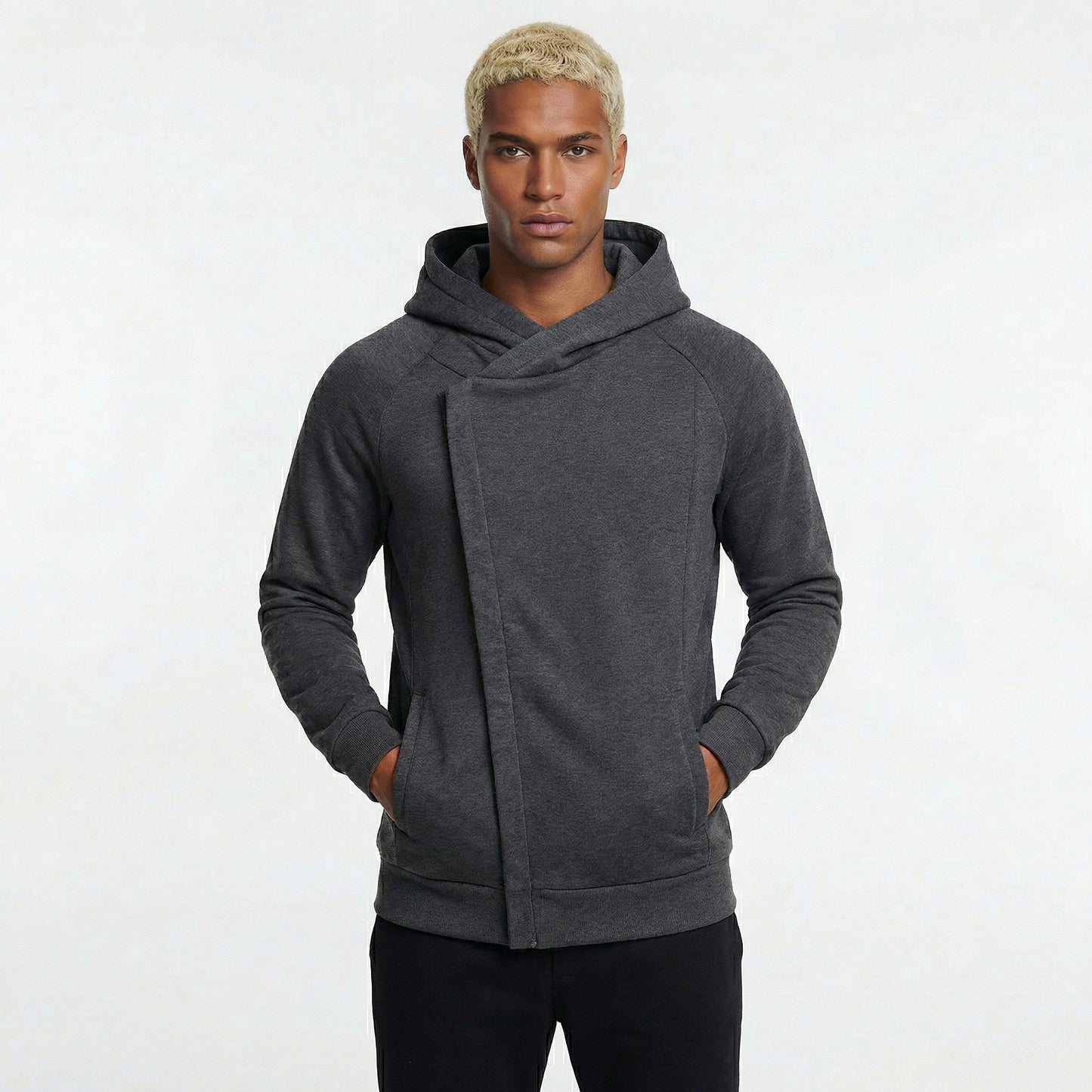 Sudadera con Cremallera Estilo Moderno