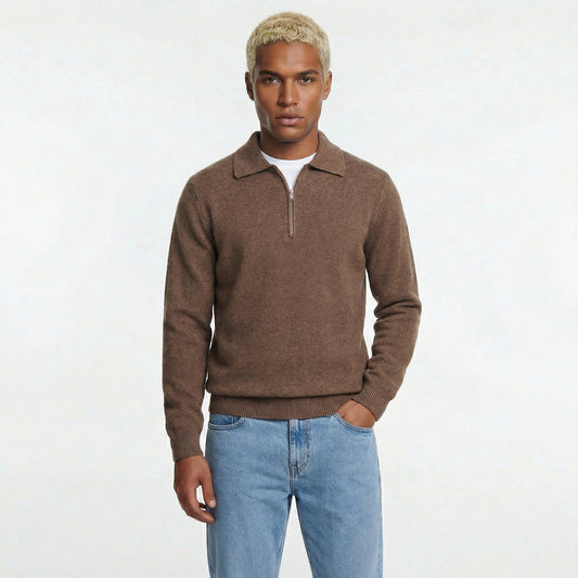 Polo Compone De Cremallera Un Cuarto