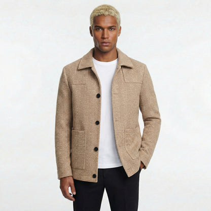 Chaqueta Elegante de Lana Premium