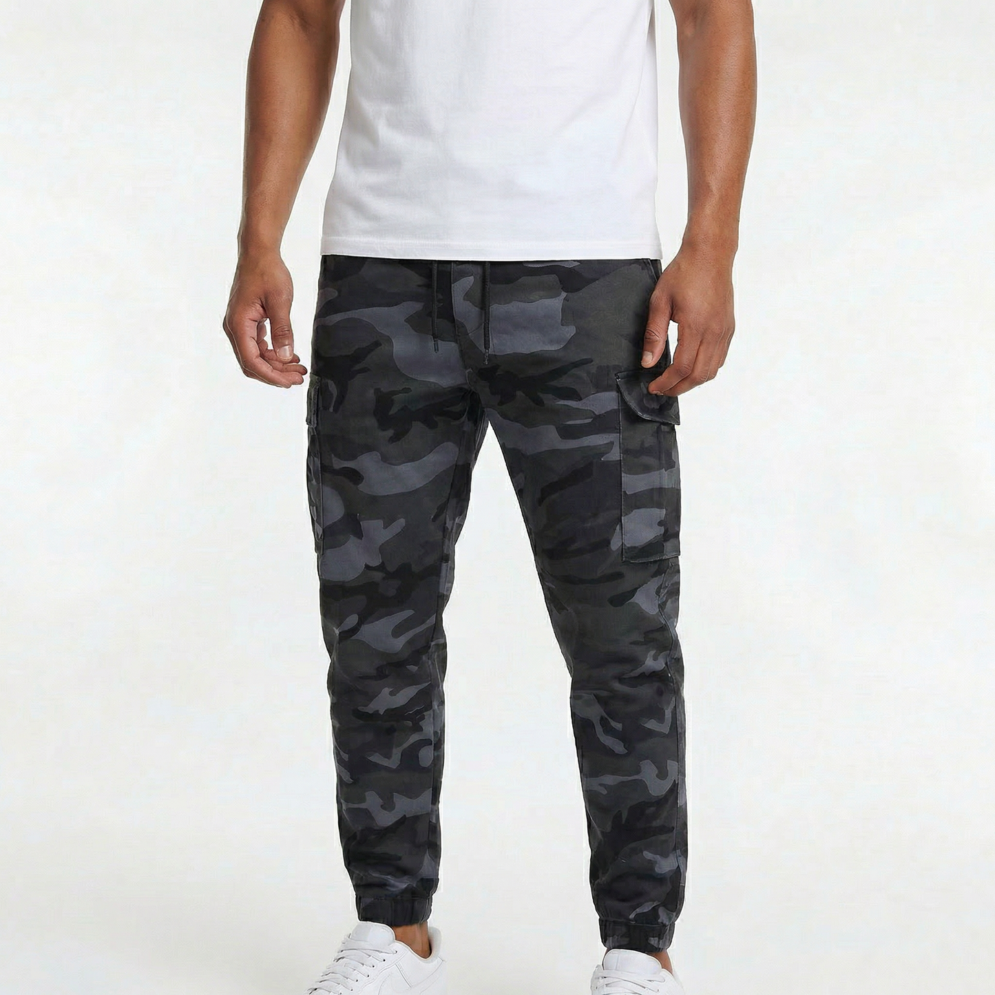 Pantalones Utilitarios Multibolsillos Resistentes