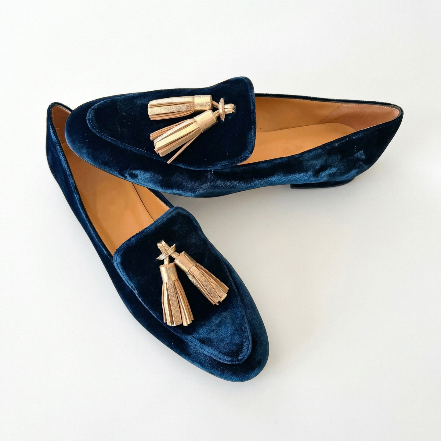 Mocassins vintage à franges
