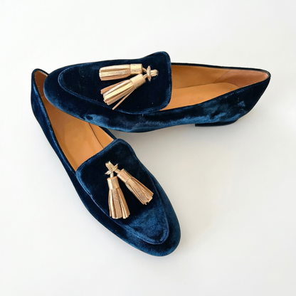 Mocassins vintage à franges