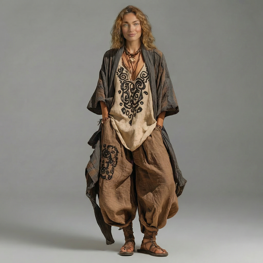 Conjunto Tres Impresiones de Arte Bohemio