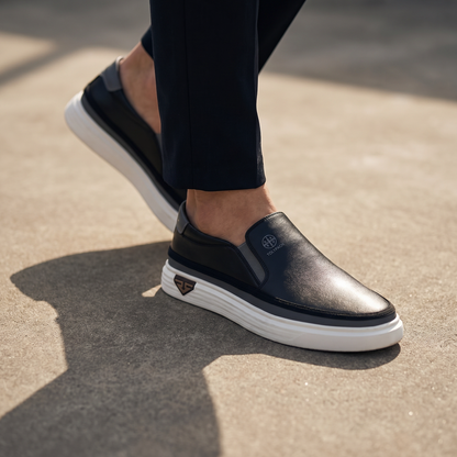 Torino | Chaussures Slip-On en Cuir