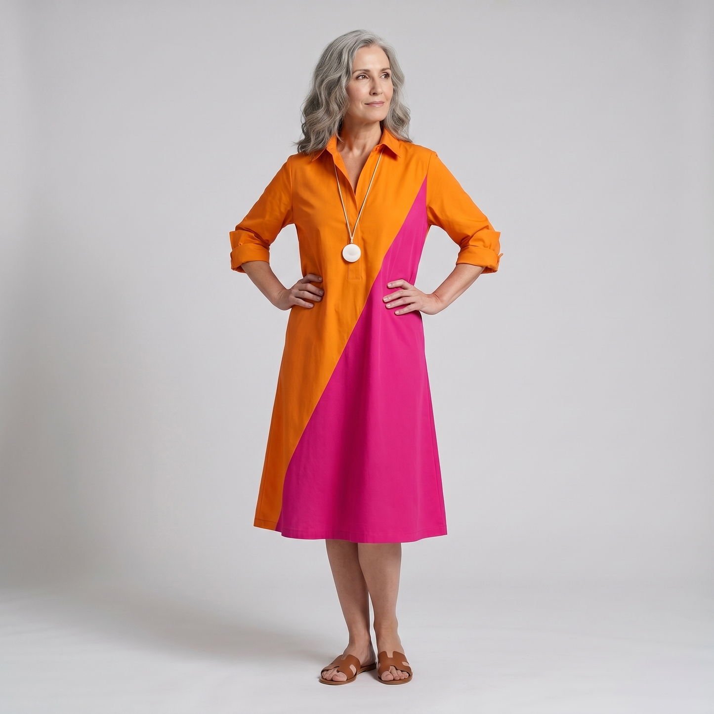 Sabrina | Vestido Midi Cómodo