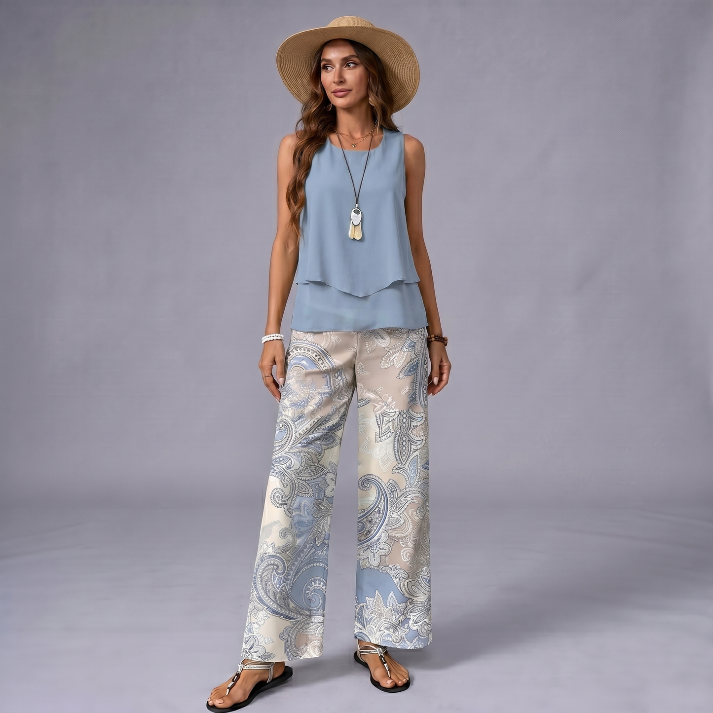 Sereluna | Ensemble Paisley Côtier