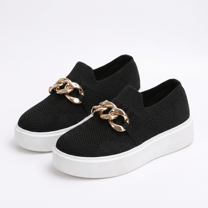 María - Zapatos Cadena Metálica