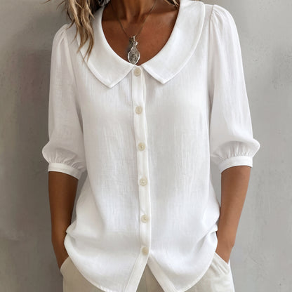 Blusa Lino Algodón