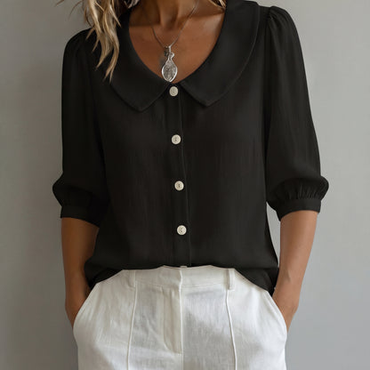 Blusa Lino Algodón