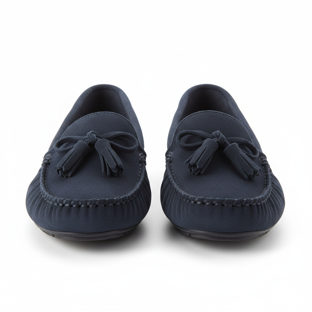 Mocasines azul marino