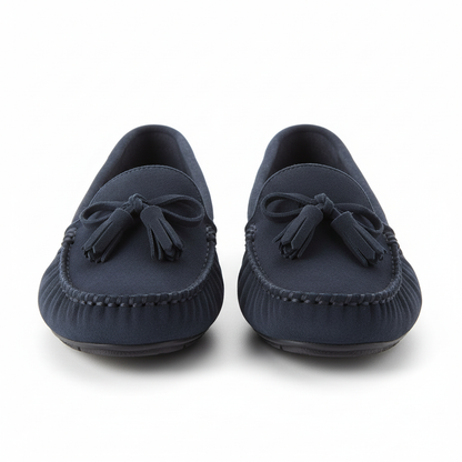 Mocasines azul marino