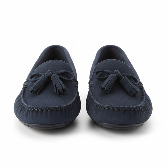 Mocasines azul marino