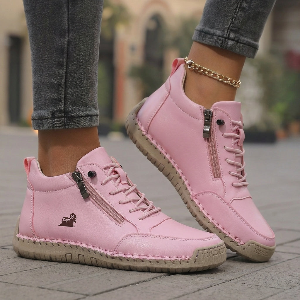 Flora | Zapatos Ortopédicos con Cremallera