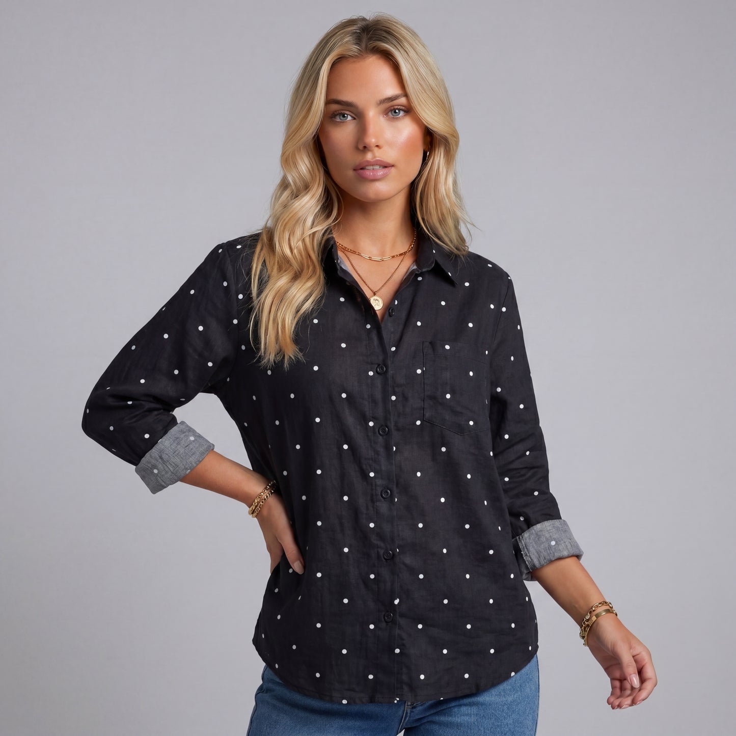 Zoe | Blouse Élégante d'Été
