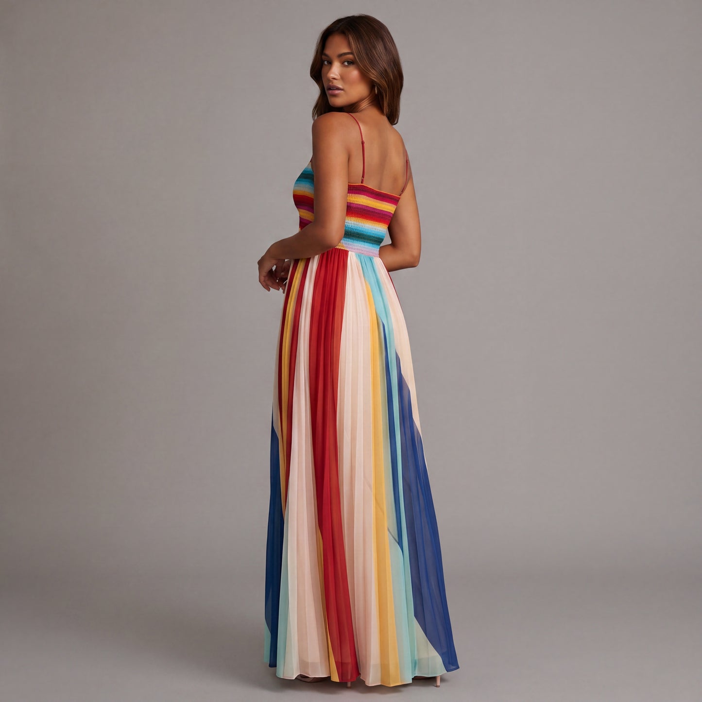 Vestido Largo Multicolor
