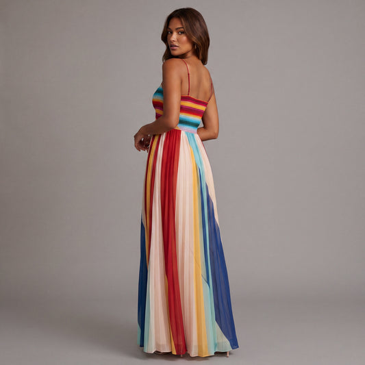 Vestido Largo Multicolor