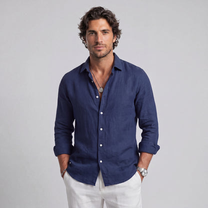 Camisa Veraniega de Corte Holgado