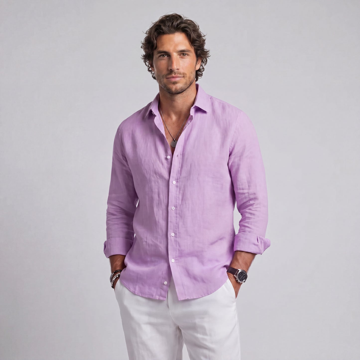 Camisa Veraniega de Corte Holgado